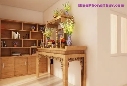 Bố trí phòng ngủ sau bàn thờ là tốt hay xấu?