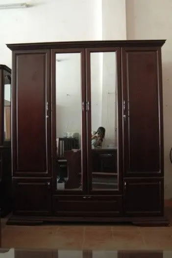 Chú ý khi đặt tủ có gương trong phòng ngủ